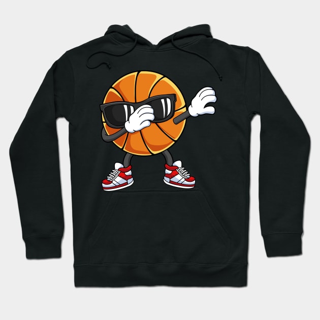 Dabbing Basketball Funny Dab Dance Gift Hoodie by HCMGift